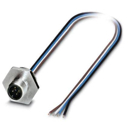 PHOENIX CONTACT 1408415 Sensor-/Aktor-Einbausteckverbinder Stecker, Einbau 0.50 m Polzahl: 4 1