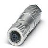 Phoenix Contact 1411071 Sensor-/Aktor-Steckverbinder M12 Buchse, gerade Polzahl Sensoren: 4 1 St. Piece