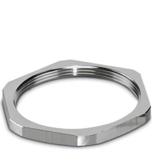 Phoenix Contact 1411247 A-INL-M50-N-S Gegenmutter M50 x 1.5 Messing (vernickelt) Silber 1 St.