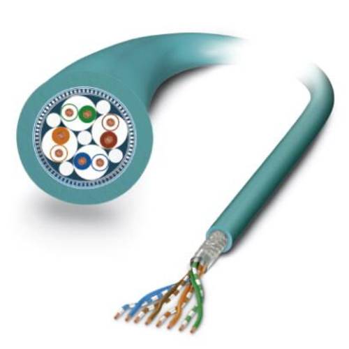 Phoenix Contact 1416318 Netzwerkkabel PUR halogenfrei 4 x 2 x 0.14 mm² Wasserblau 1 St.