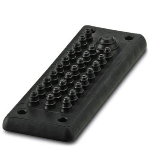 Phoenix Contact 1424583 Kabeleinführungsplatte TPE (Geruchneutrales Spezialgummigemisch), SEBS, PP Schwarz 1 St.