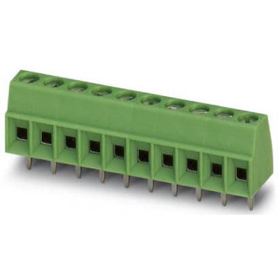 Grüner Steckanschluss für verdrahtete Verbindungen mit neun Pins, meist in elektronischen Baugruppen verwendet.