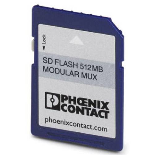 Thumbnail - Phoenix Contact 2701872 SD FLASH 512MB MODULAR MUX SPS-Speichermodul 3.3 V/DC