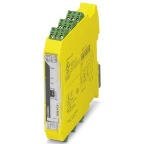 Sicherheitsrelais PSR-PC51-1NO-1NC-24DC-SC Phoenix Contact Betriebsspannung: 24 V/DC (B x H x T) 17.5 x 112.2 x 114.5 mm...