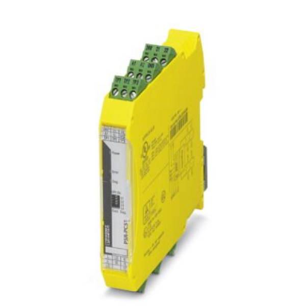 Sicherheitsrelais PSR-PC51-1NO-1NC-24DC-SP Phoenix Contact Betriebsspannung: 24 V/DC  (B x H x T) 17.5 x 117.4 x 114.5 mm Mit Meldestrompfad 1 St.