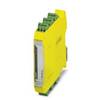Sicherheitsrelais PSR-MC42-2NO-1DO-24DC-SP Phoenix Contact Betriebsspannung: 24 V/DC (B x H x T) 17.5 x 116.6 x 114.5 mm Manueller/Automatischer Neustart 1 St.