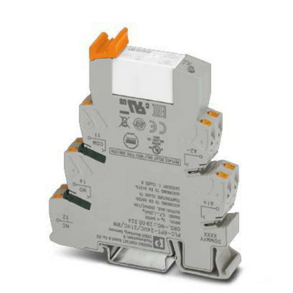 Phoenix Contact PLC-RPT- 24UC/21HC/RW Relaisbaustein Nennspannung: 24 V/DC Schaltstrom (max.): 10 A 1 Wechsler  1 St.
