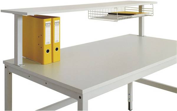 Manuflex ZB0024  Unterbaukorb für Ablagekonsole, BxTxH 550 x 340 x 125 mm