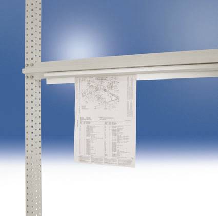 Manuflex ZB3595 Dokumenten-Leiste LxBxH 1000 x 22 x 55 mm