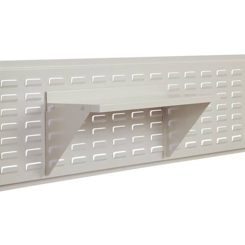 Manuflex SS8286 Ablage-Konsole für Schlitzplatte BxTxH 1000 x 250 x 195 mm