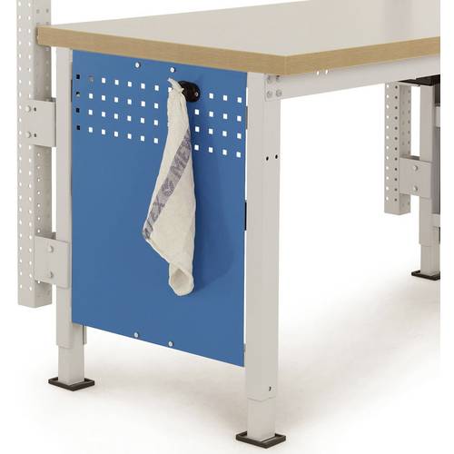 Manuflex ZB3576 Lappenhalter für alle Arbeitstische und Werkbänke BxTxH 67 x 25 x 40 mm