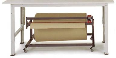 Manuflex AS1221 Servírovací stolek PACK BAZÉNU s plastové desky, š x h = 500 x 600 x 760-870 mm