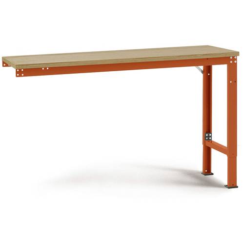 Thumbnail - Manuflex AU8085.2001 Arbeits-Anbautisch UNIVERSAL Spezial mit Multiplexplatte, BxTxH = 1750 x 800 x 722-1022 mm Rotorang...
