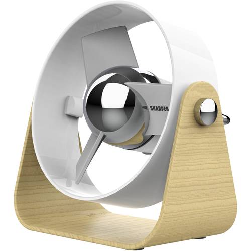 Thumbnail - Sharper Image SBS1 USB-Ventilator 2 W (Ø x H) 19 cm x 20.23 cm Weiß