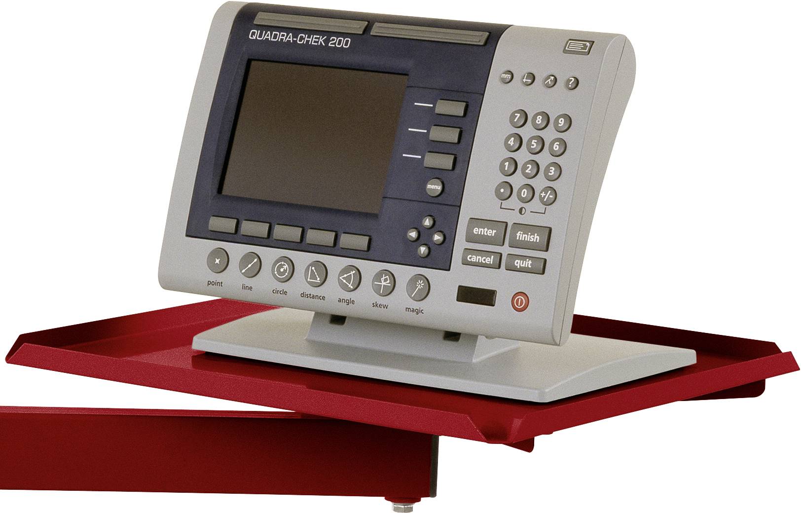 Manuflex ZB8235.3003 Ablageboard, drehbar für CANTOLAB und ALU, BxT 370 x 370 mm, mit Doppelgelenk-Schwenkausleger