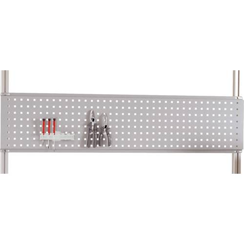 Manuflex ZB8273.9006 Werkzeug-Lochplatte für Alu-Aufbauportale, Nutzhöhe = 300 mm. Für Tischbreite 1500 mm