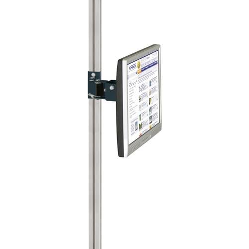 Thumbnail - Manuflex ZB8289.7016 Monitorträger für CANTOLAB und ALU mit 80 mm-Doppelgelenk, VESA-Adapter 75 mm, in Anthrazit RAL 701...