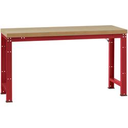 Základný pracovný stôl PROFI štandard s plastovou platňou, ŠxHxH = 1500 x 700 x 840 mm Manuflex WP3019.3003 WP3019.3003