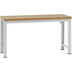 Základný pracovný stôl PROFI štandard s multiplexnou doskou, ŠxHxH = 1250 x 700 x 850 mm Manuflex WP3005.7035 WP3005.7035