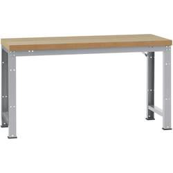Základný pracovný stôl PROFI štandard s multiplexnou doskou, ŠxHxH = 1250 x 700 x 850 mm Manuflex WP3005.9006 WP3005.9006