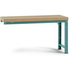 Predĺžený pracovný stôl PROFI štandard s multiplexnou doskou, ŠxHxH = 1250 x 700 x 850 mm Manuflex WP4005.5021 WP4005.5021