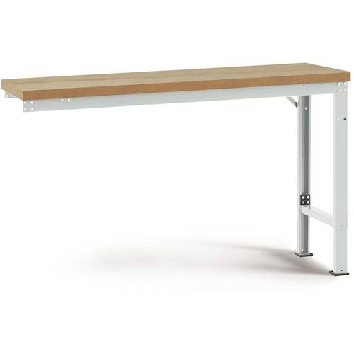 Thumbnail - Manuflex WP7024.7035 Anbauwerkbank PROFI Spezial mit Multiplexplatte, BxTxH = 1750 x 700 x 740-1040 mm