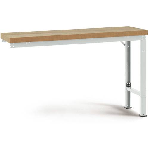 Manuflex WP7035.7035 Anbauwerkbank PROFI Spezial mit Multiplexplatte, BxTxH = 2000 x 700 x 750-1050 mm