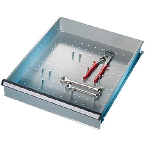 Manuflex ZB3085 Werkzeughalter für Gehäuse-Schubfächer mit Blendenhöhe 50-300 mm, HxØ = 25 x 6 mm