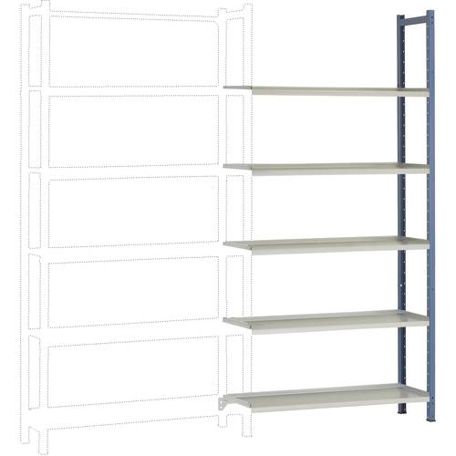 Manuflex RA2212.5007 Fachbodenregal-Anbaumodul (B x H x T) 1000 x 2000 x 300 mm Stahlboden