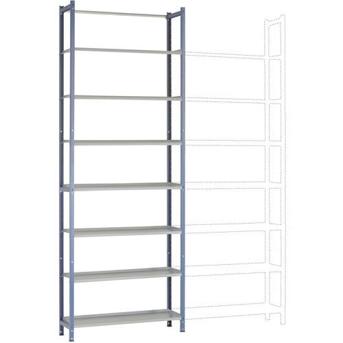Manuflex RA2215.5007 Fachbodenregal-Grundmodul (B x H x T) 930 x 1900 x 600 mm Stahlboden