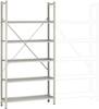 Manuflex RA2221.7035 Fachbodenregal-Grundmodul (B x H x T) 960 x 1900 x 300 mm Stahlboden