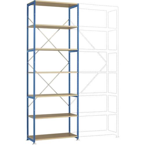 Manuflex RP1605.5007 Fachbodenregal-Grundmodul (B x H x T) 1030 x 3000 x 300 mm Holzboden
