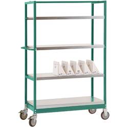 Manuflex TV3142.0001 TV3142.0001 Etagenwagen Grau, Grün