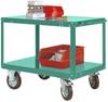 Manuflex TP1031.0001 Tischwagen Feststeller Stahl pulverbeschichtet Grau, Grün
