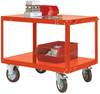 Manuflex TP1031.2001 Tischwagen Feststeller Stahl pulverbeschichtet Rotorange (RAL 2001)