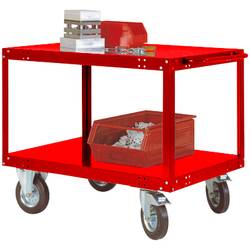 Manuflex TP1033.3003 Tischwagen Rubin-Rot