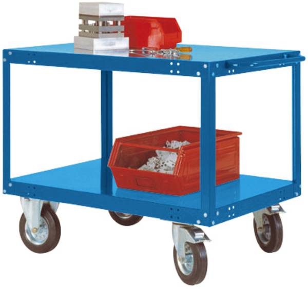 Manuflex TRANSOMOBIL TP1082.5007  Tischwagen Feststeller Stahlblech pulverbeschichtet