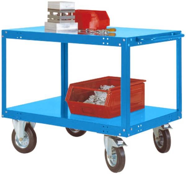Manuflex TRANSOMOBIL TP1082.5012  Tischwagen Feststeller Stahl pulverbeschichtet