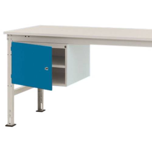Thumbnail - Manuflex ZB4715.0002 Gehäuse-Unterbau UNIVERSAL Stationär, Nutzhöhe 300 mm mit 1 Tür links angeschlagen. Für Tischtiefe ...