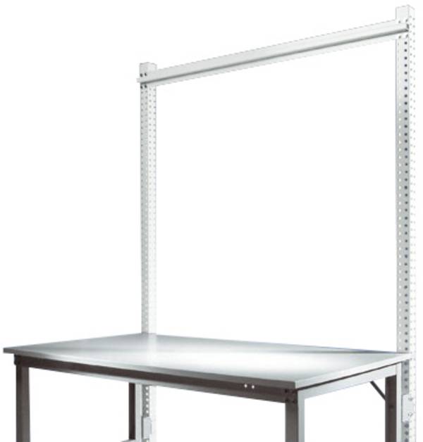 Manuflex ZB3832.7035 Anbau-Aufbauportal ohne Ausleger für UNIVERSAL + PROFI Standard Anbautische, Nutzhöhe 1500 mm