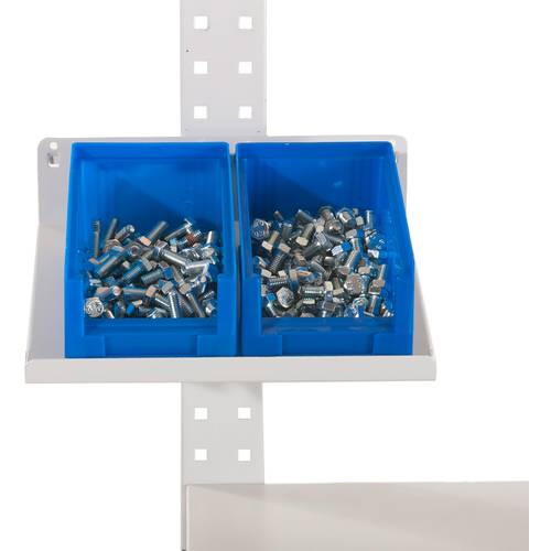Thumbnail - Manuflex ZB4782.7035 Schrägablage für Kleinteile zur Befestigung an Aufbauportale oder an Lochplatten