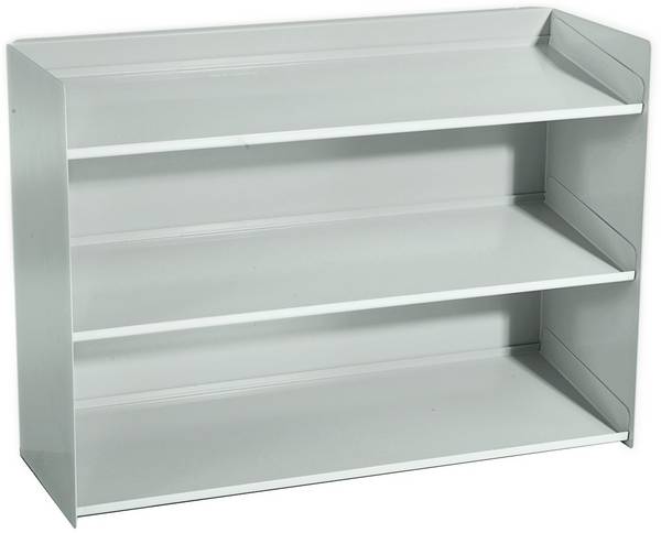 Manuflex ZB3901.7035 Sichtboxen-Regal-Halter-Element