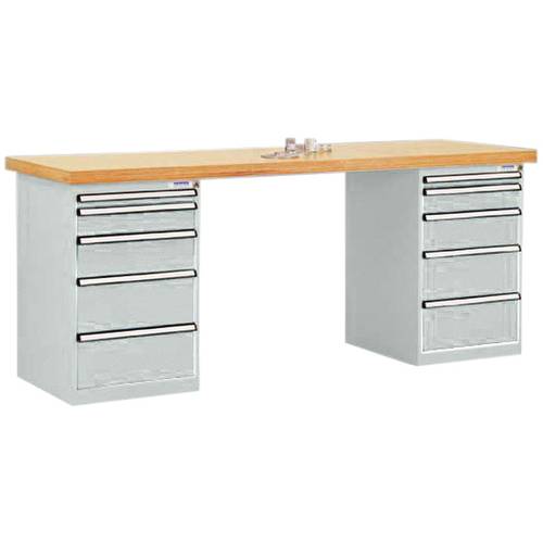 Manuflex TP5092.7035 Werkbanksystem Lichtgrau (RAL 7035)