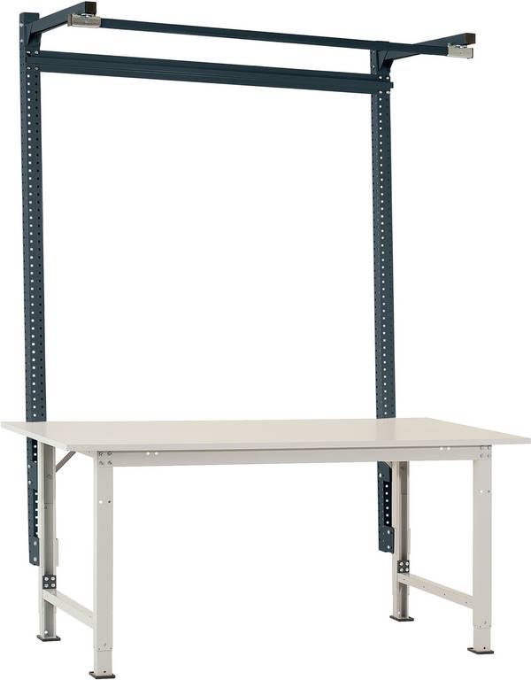 Manuflex AS1601.7016  Aufbauportal mit Ausleger in Anthrazit RAL 7016, für PACKPOOL Standard mit Breite von 1500 mm