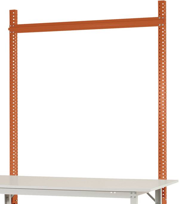 Manuflex AS1641.2001  Aufbauportal ohne Ausleger in Rotorange RAL 2001, für PACKPOOL Standard mit Breite von 1750 mm