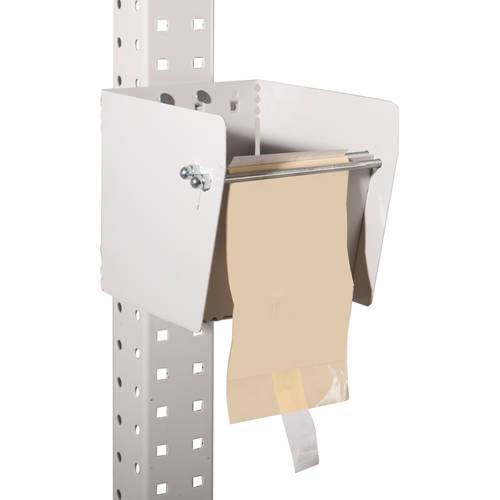 Manuflex ZB3640.7035 Etikettenabroller für die Versandkennzeichnung direkt am Arbeitsplatz mit Selbsttrennungsfunktion.