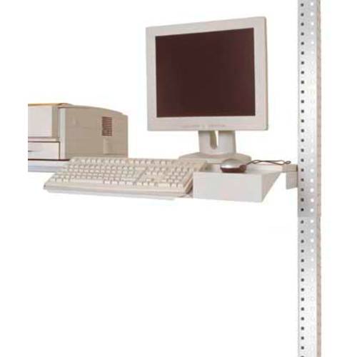 Thumbnail - Manuflex ZB3900.0001 Ablagebox für PACKPOOL Packtische, in Graugrün HF 0001, BxTxH 245 x 200 x 120 mm