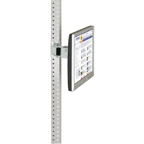 Thumbnail - Manuflex ZB3629.7035 Monitorträger für UNIVERSAL und PROFI mit 80 mm-Doppelgelenk, VESA-Adapter 75 mm, in Lichtgrau RAL ...