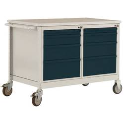 Manuflex LW1004.6011 Werkbank-Mobil Resedagrün (RAL 6011)