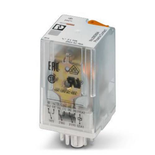 Phoenix Contact REL-OR3/L- 24AC/3X21 Relais 24 V/AC 10 A 3 Wechsler 10 St.